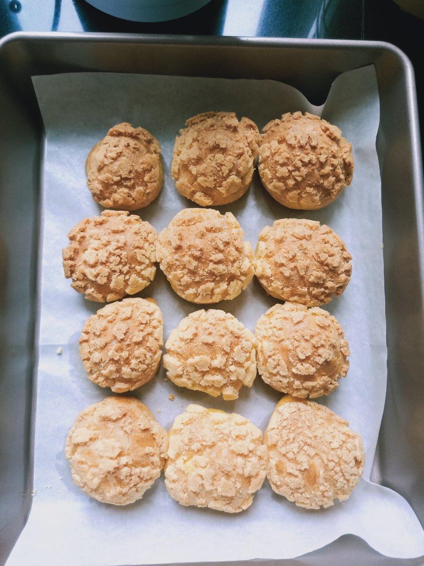 十分美味的酥皮泡芙