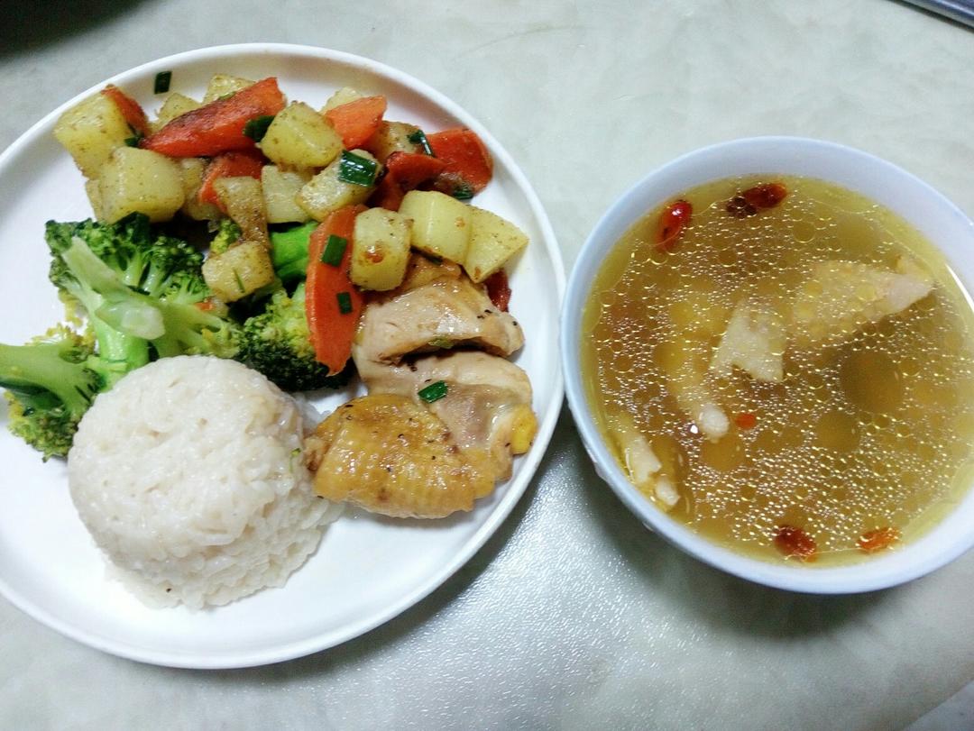 一个人也得下厨房