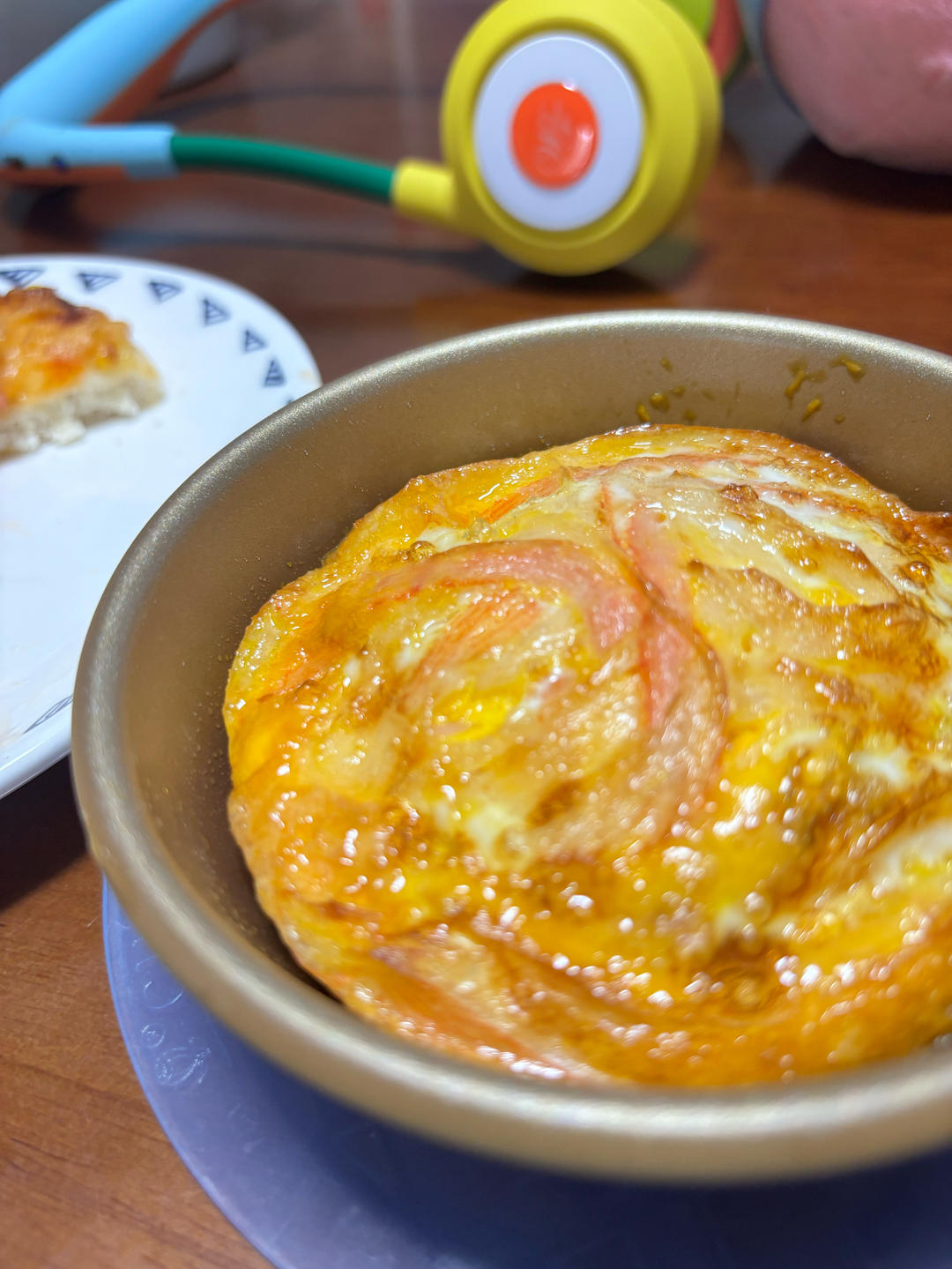 烤箱版芝士蟹柳蛋挞