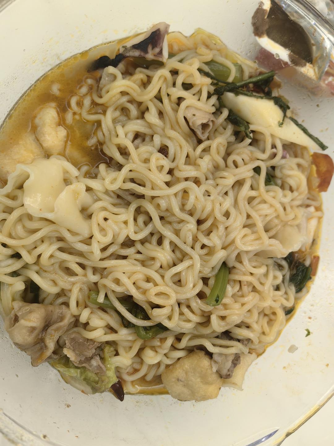 微波炉番茄麻辣烫