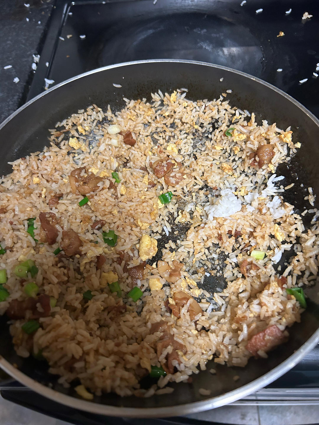 酱油培根蛋炒饭