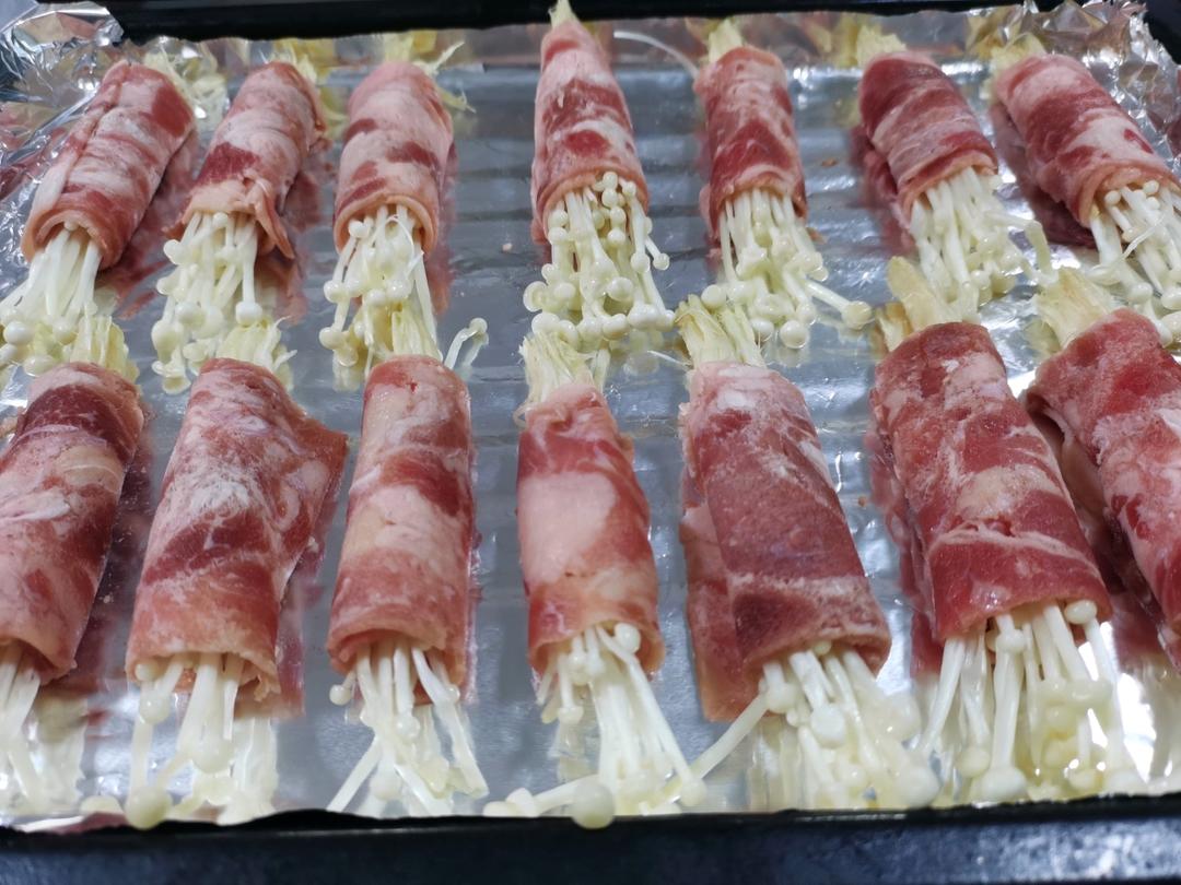 肥牛卷金针菇（烤箱版）