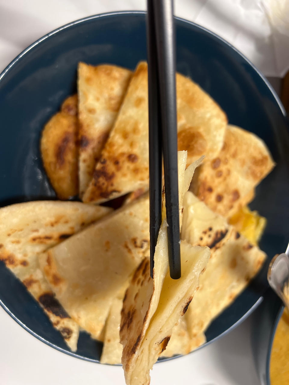 千层酥软葱油饼