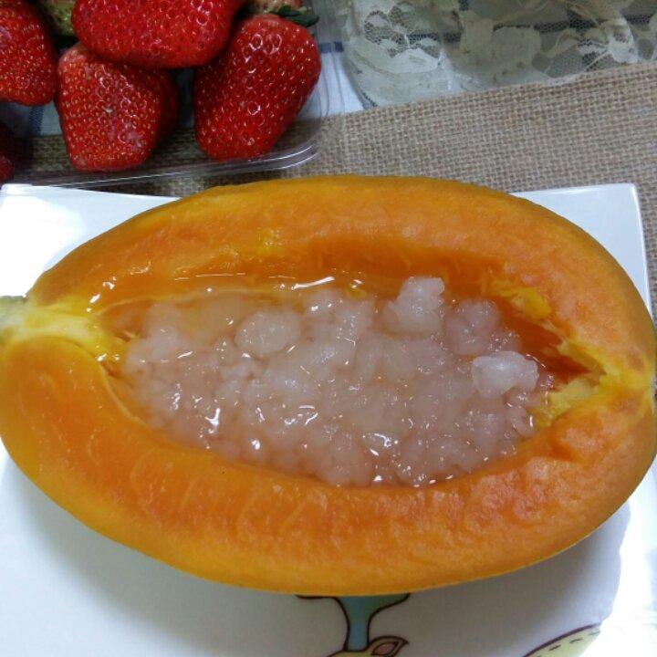 木瓜炖雪蛤