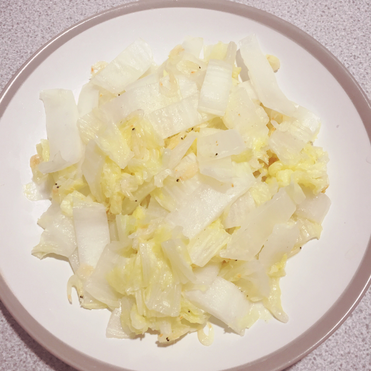 食物本身的味道—清炒白菜
