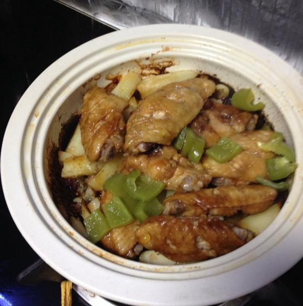 香薯鸡翅锅(塔吉锅)