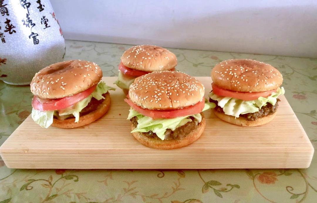 超详细汉堡牛肉饼｜附自制汉堡搭配#Healthymeals#减脂必撸16