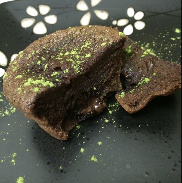 莫尼卡美食厨房：爆浆巧克力蛋糕