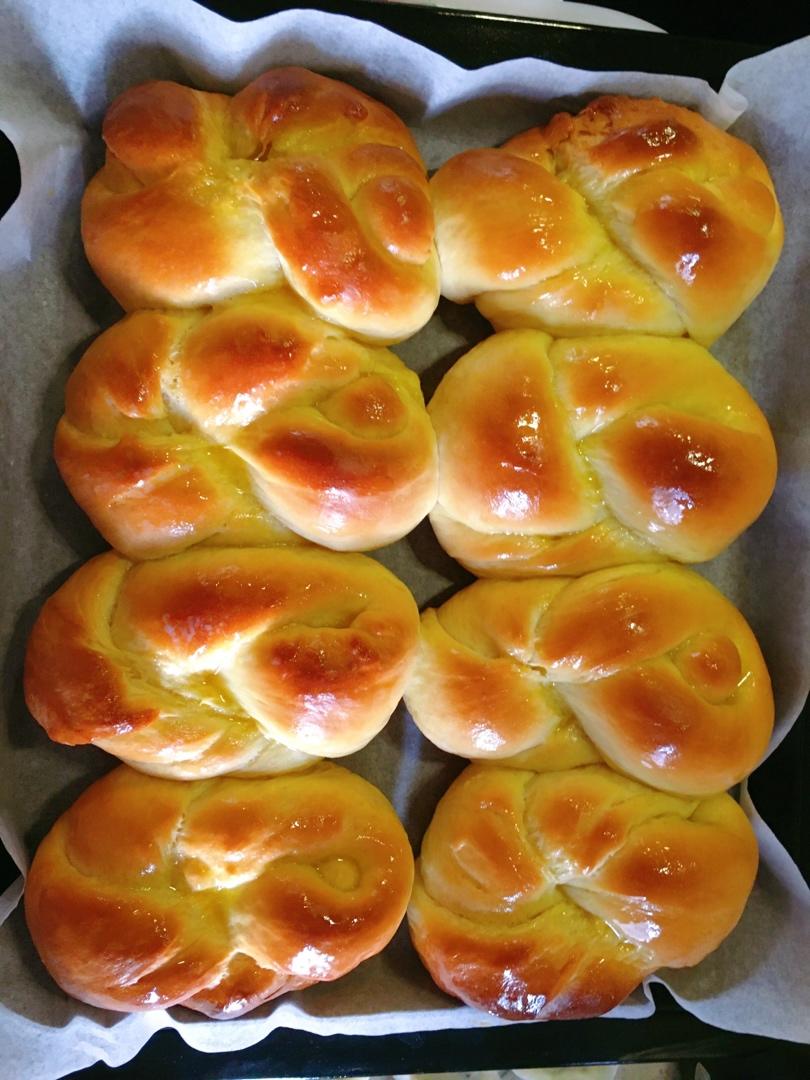 红糖芝麻戚风8寸