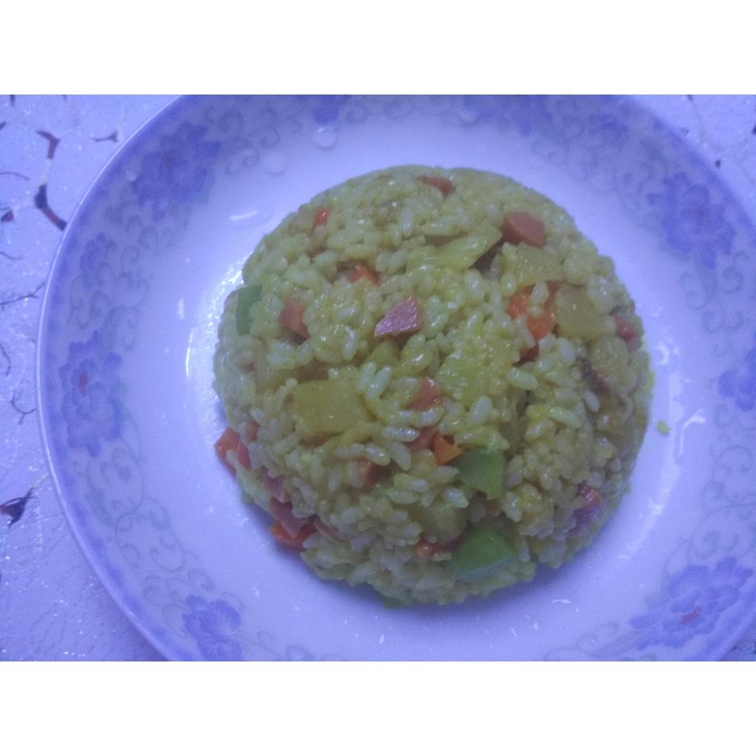 咖喱炒饭