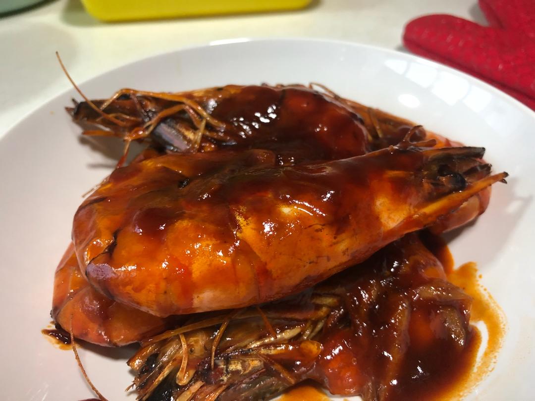 油焖大虾