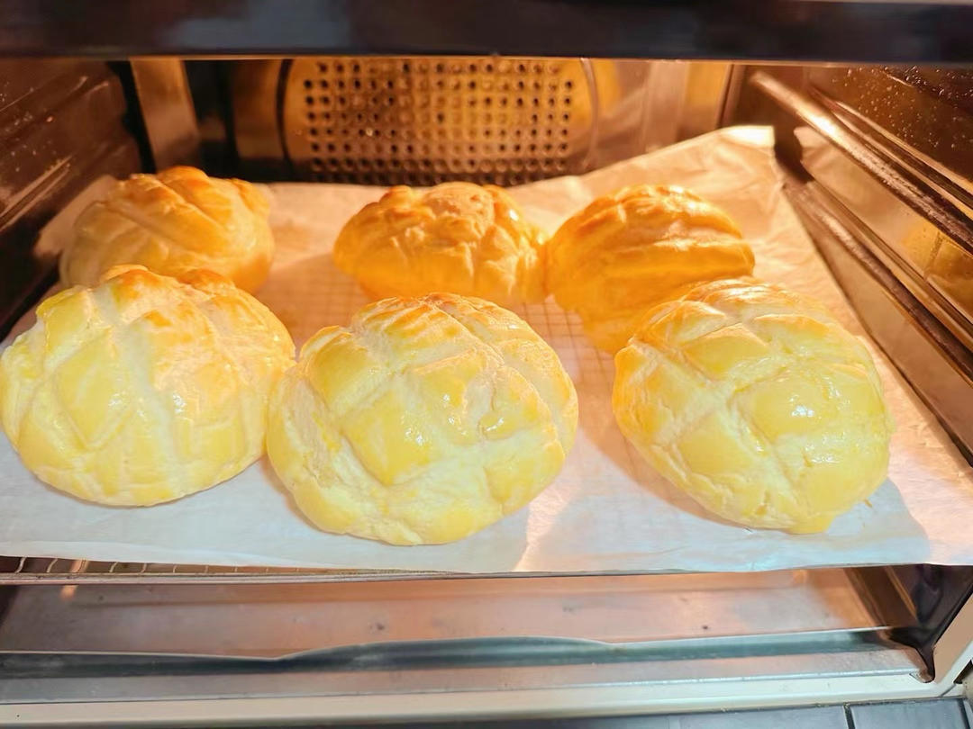 从小吃到大的【港式菠萝包】/ 冰火菠萝油详细步骤