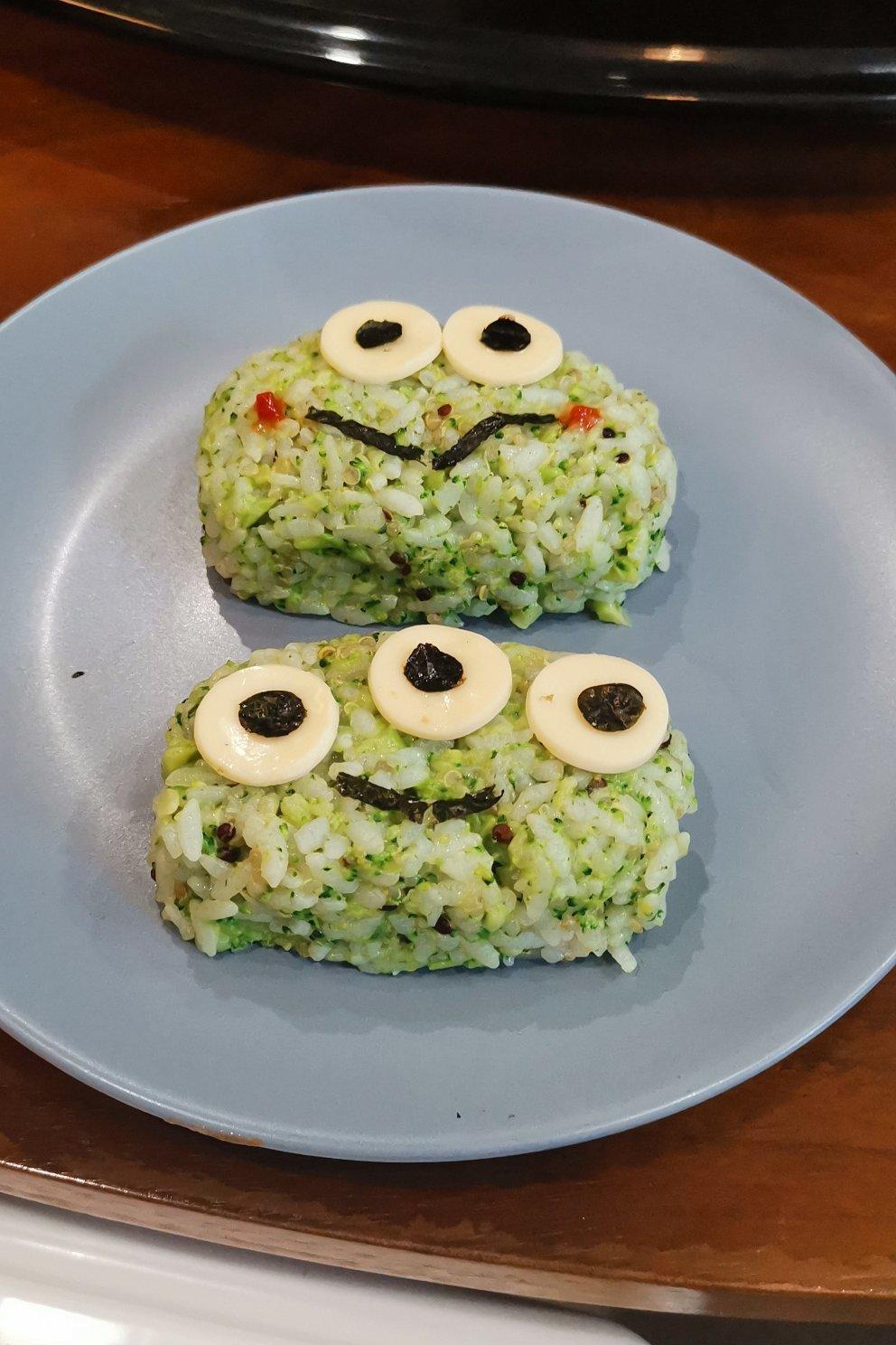 大眼蛙三眼仔卡通饭团