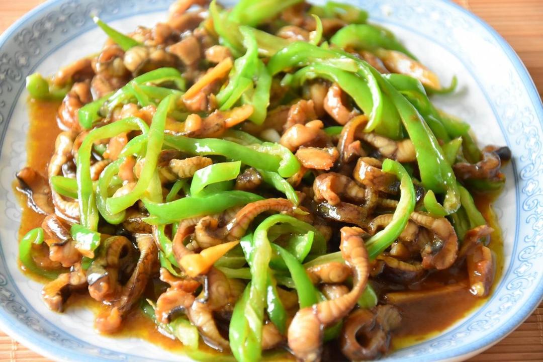 青椒鳝丝