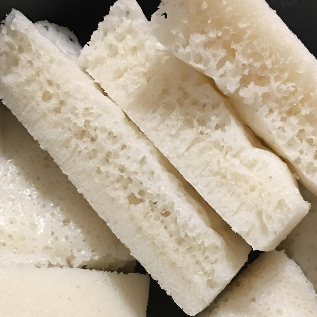 老南昌特色---米发糕/白糖发糕