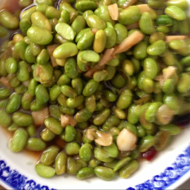 清炒毛豆子(超简单)