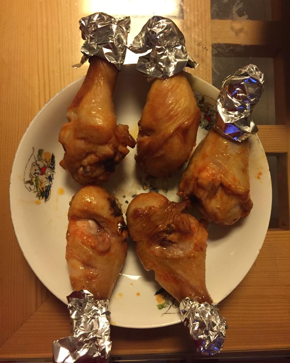 新奥尔良烤鸡腿