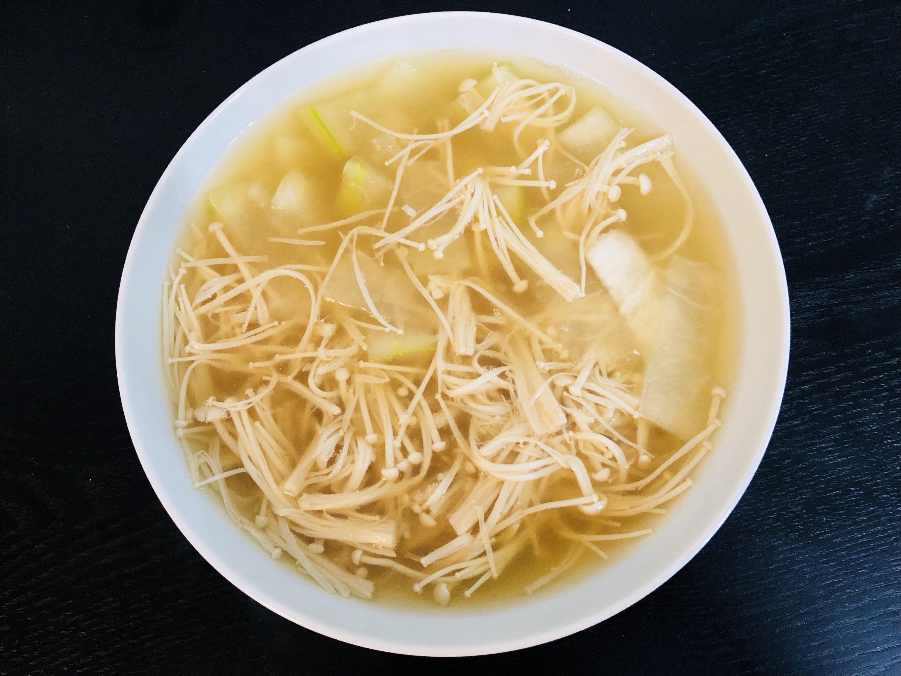 金针菇冬瓜汤的做法