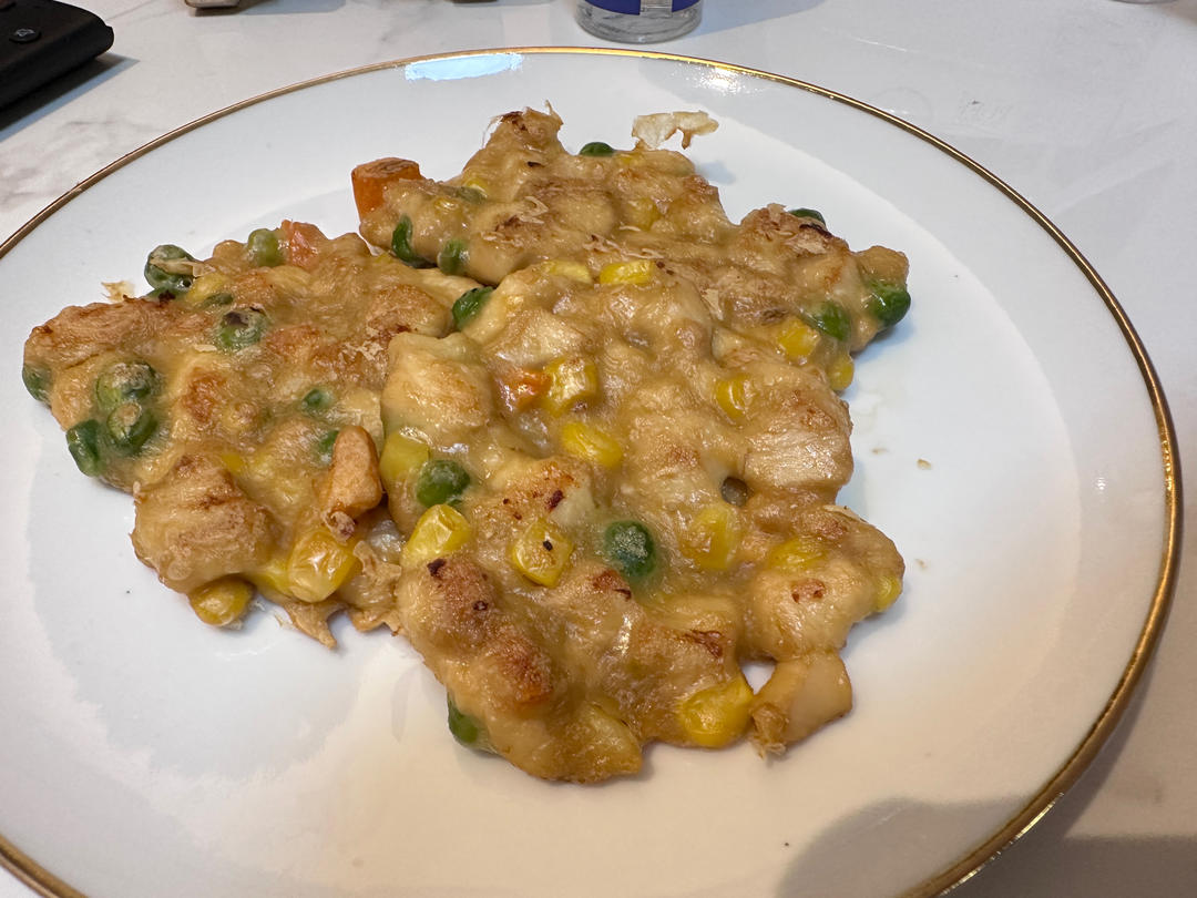 减肥餐低脂鸡胸肉饼
