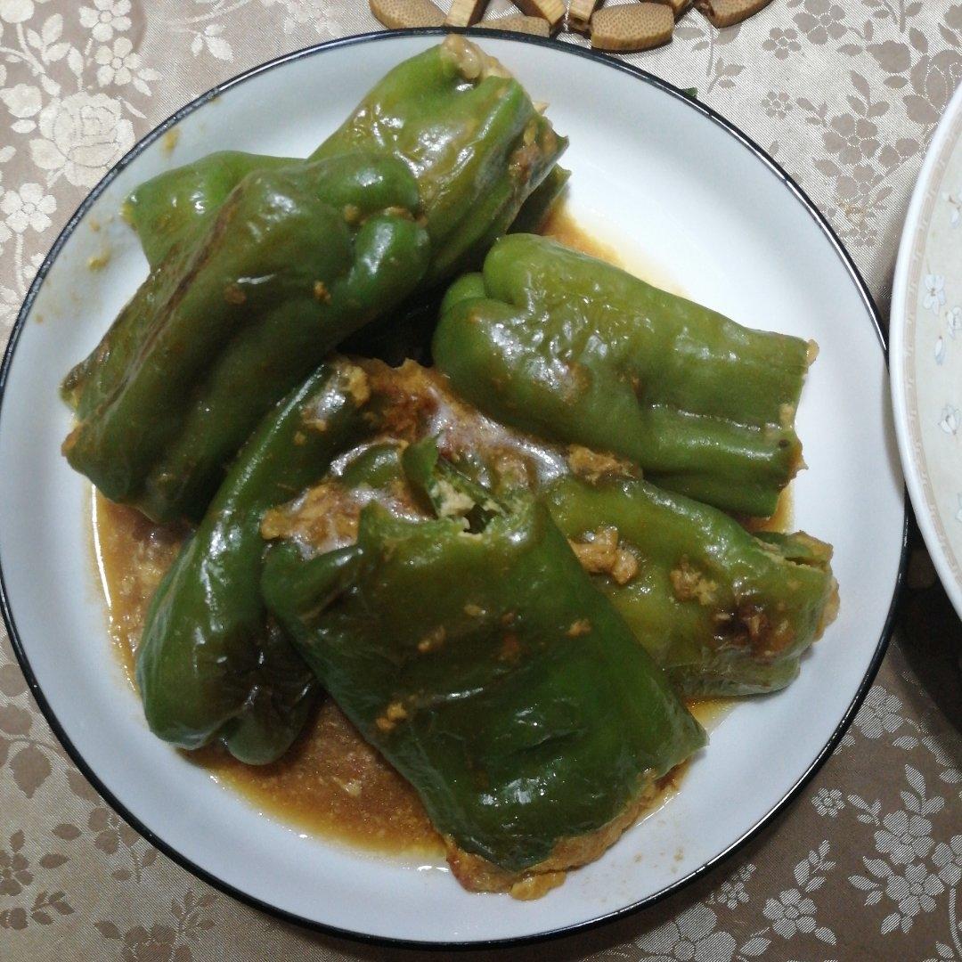 销魂青椒酿肉【超级下饭】