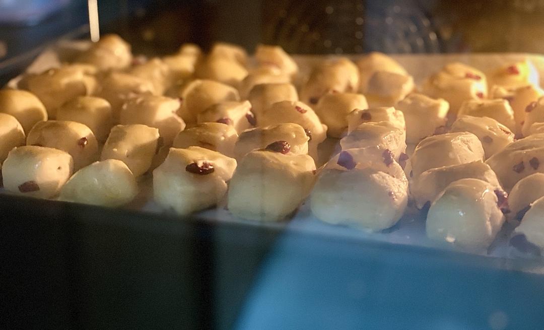 蔓越莓优格小面包块