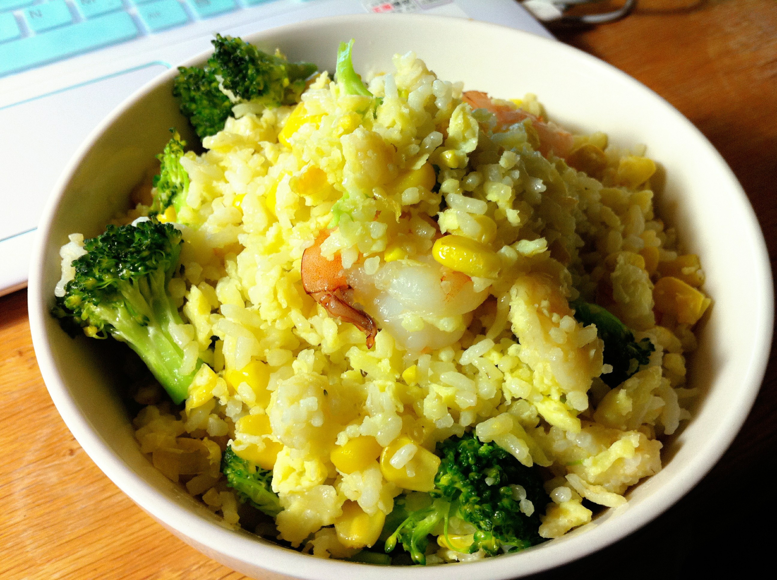 虾仁炒饭