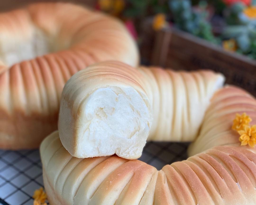 纯奶手撕吐司的做法 步骤1