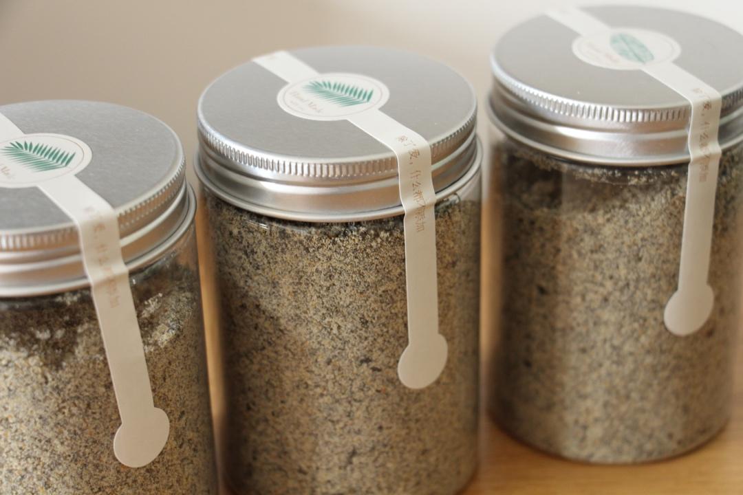 自制益智补钙黑芝麻糊粉