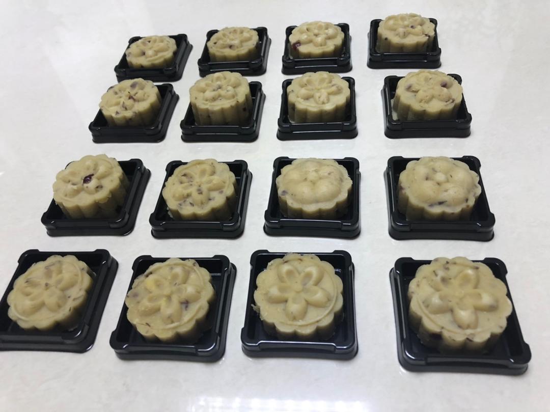 蔓越莓绿豆糕