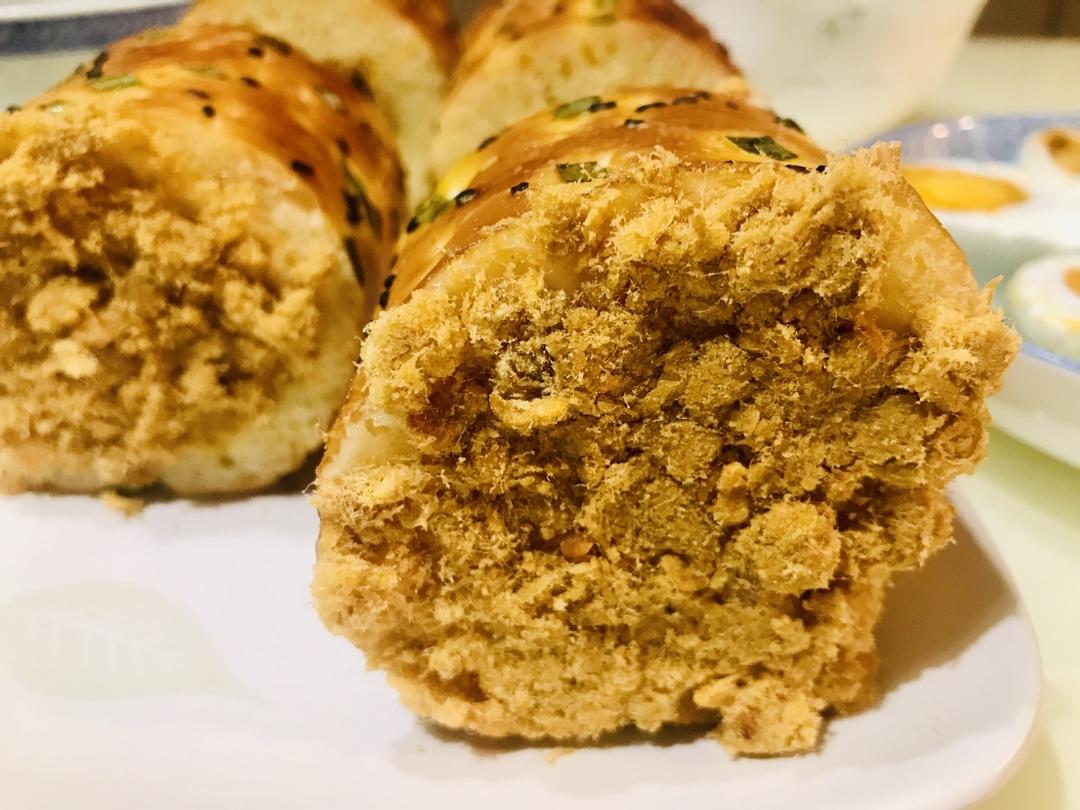 液种肉松面包卷