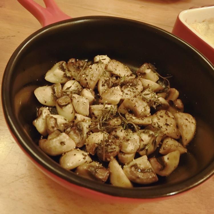 香煎小蘑菇的做法