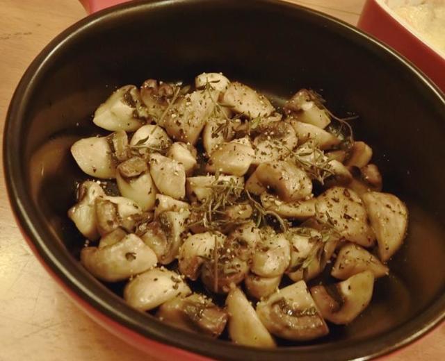 香煎小蘑菇的做法