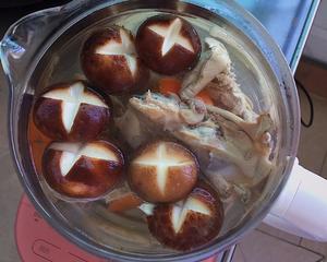 小熊养生壶系列——香菇清鸡汤🍲的做法 步骤9