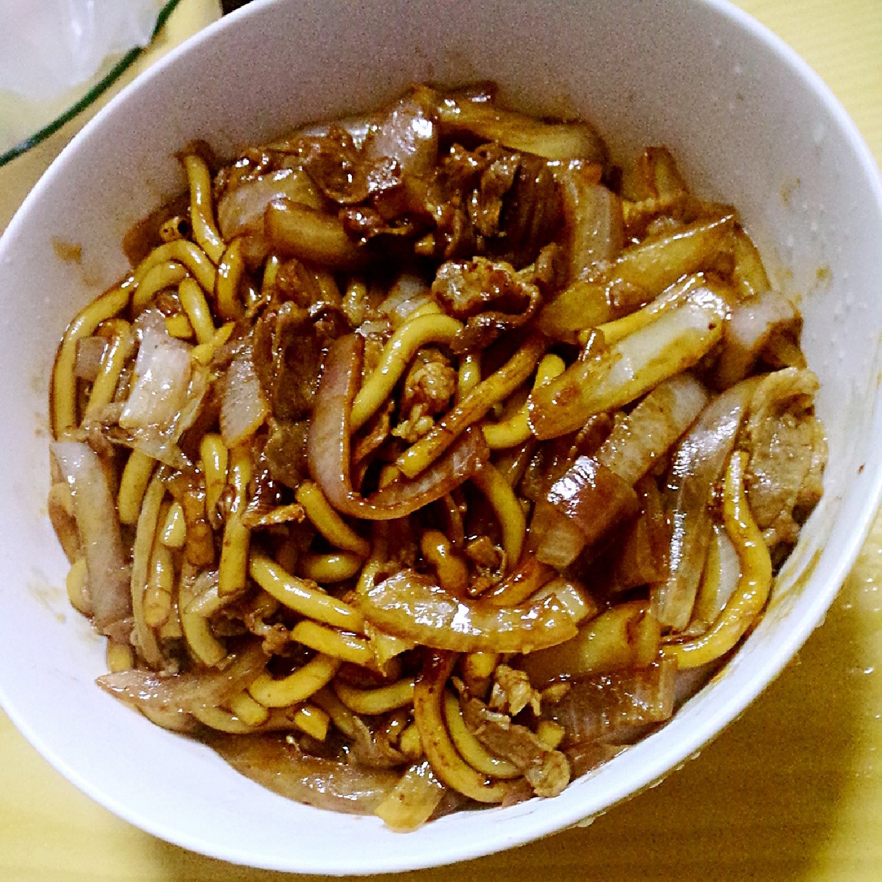 洋葱孜然羊肉片