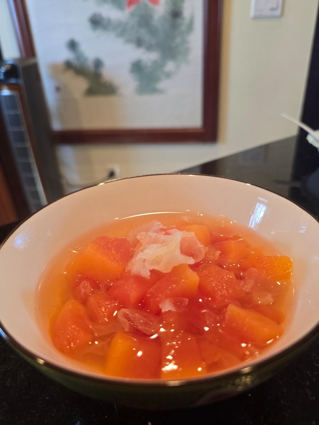 冰糖木瓜炖雪耳