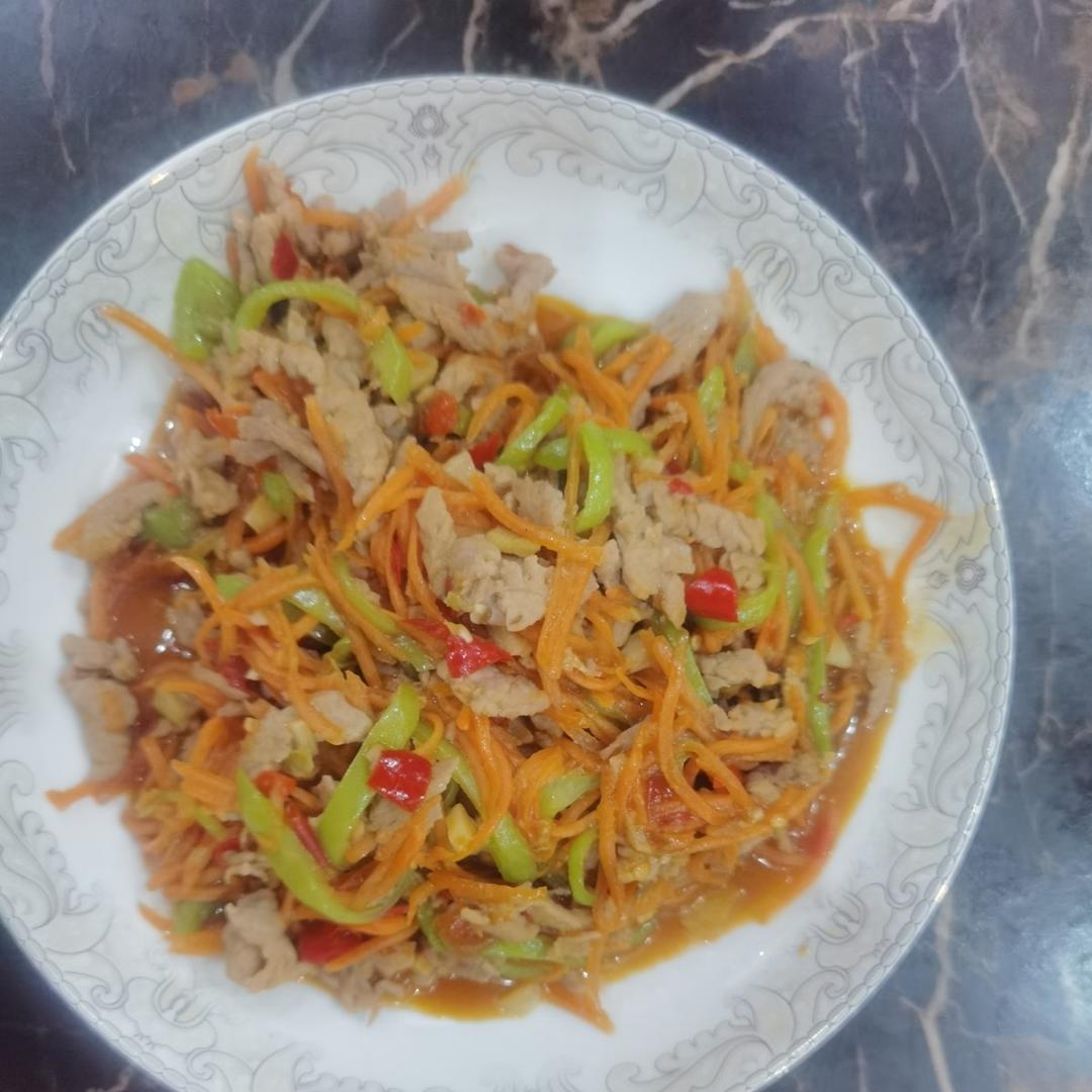 鱼香肉丝（家常简易版）