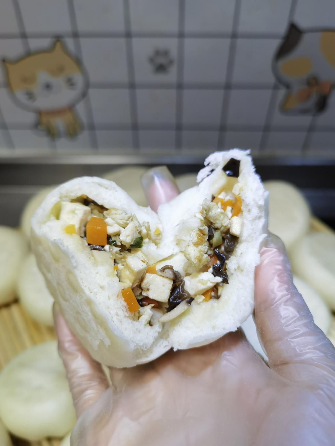 纯奶手撕吐司的做法 步骤1