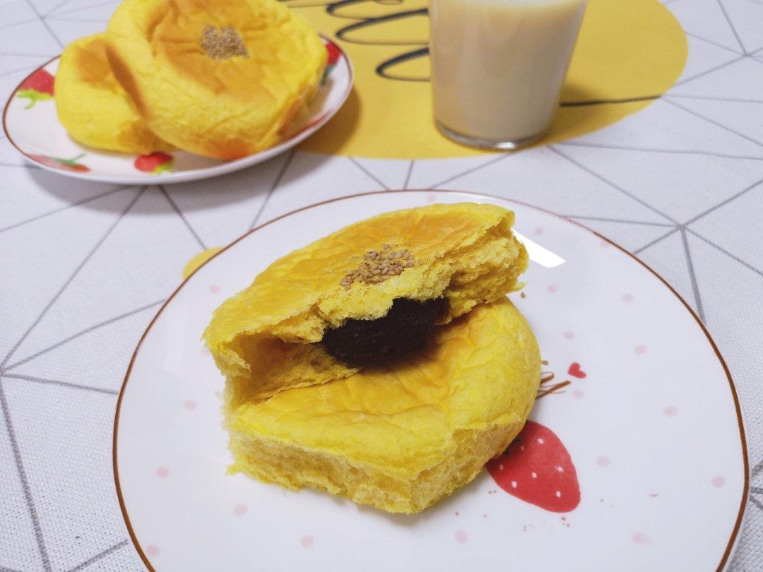 日式南瓜红豆包