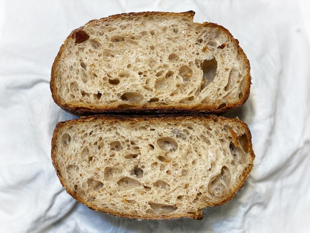 视频教程 天然酵种欧包 基础配方＆制作流程