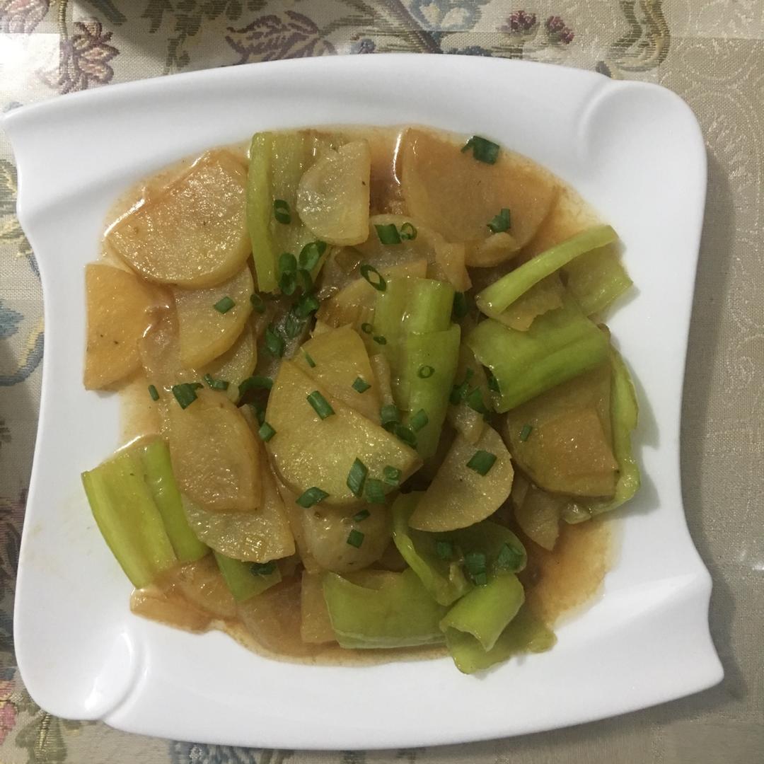 土豆片炒青椒（懒人清淡版）