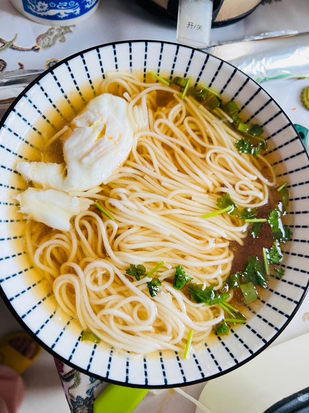 快手早餐-酱汤面，汤都喝光