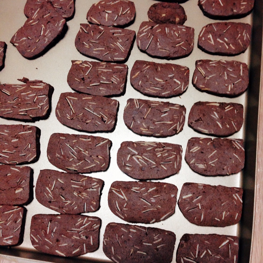 香草巧克力杏仁饼干