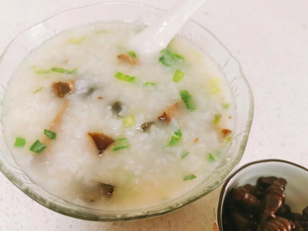 十五分钟快手之香滑皮蛋瘦肉粥(附五分钟电饭煲电压力锅更快捷方法)