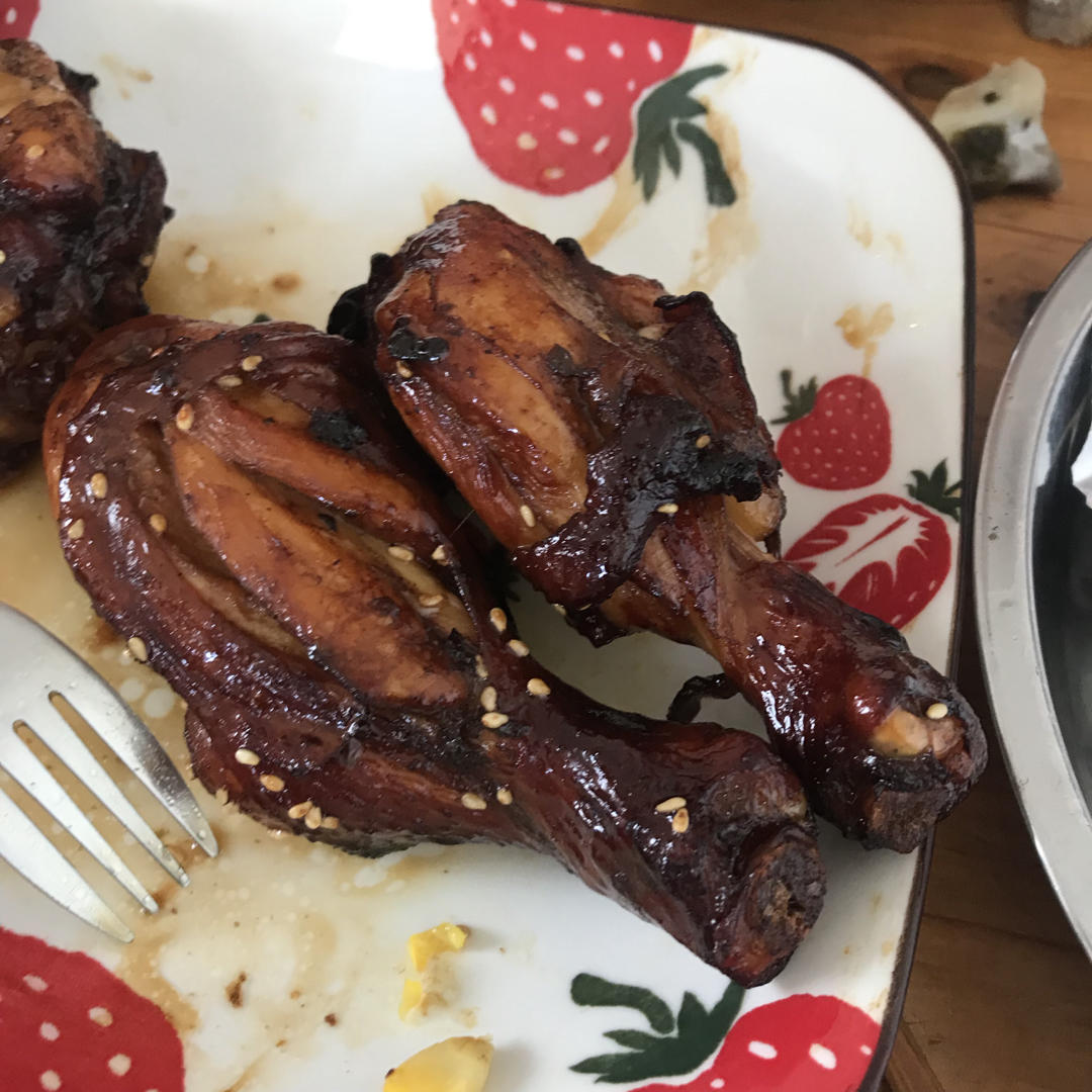 空气炸锅烤鸡腿【蜜汁琵琶腿】