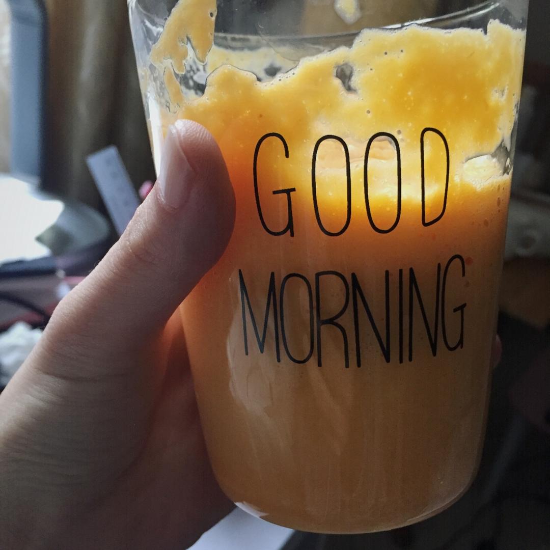 胡萝卜奶昔（好吃到意想不到）
