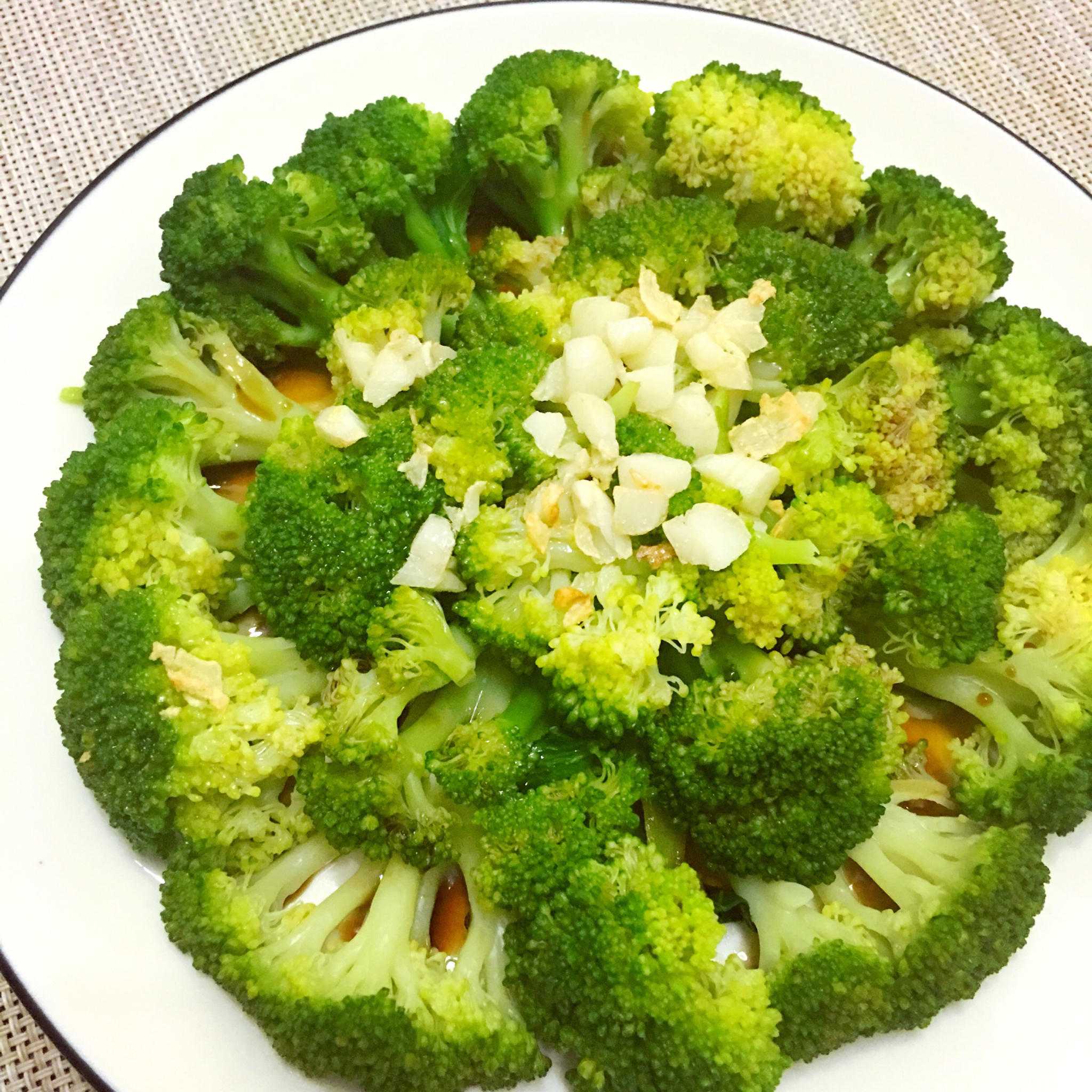 蚝油蒜蓉西兰花