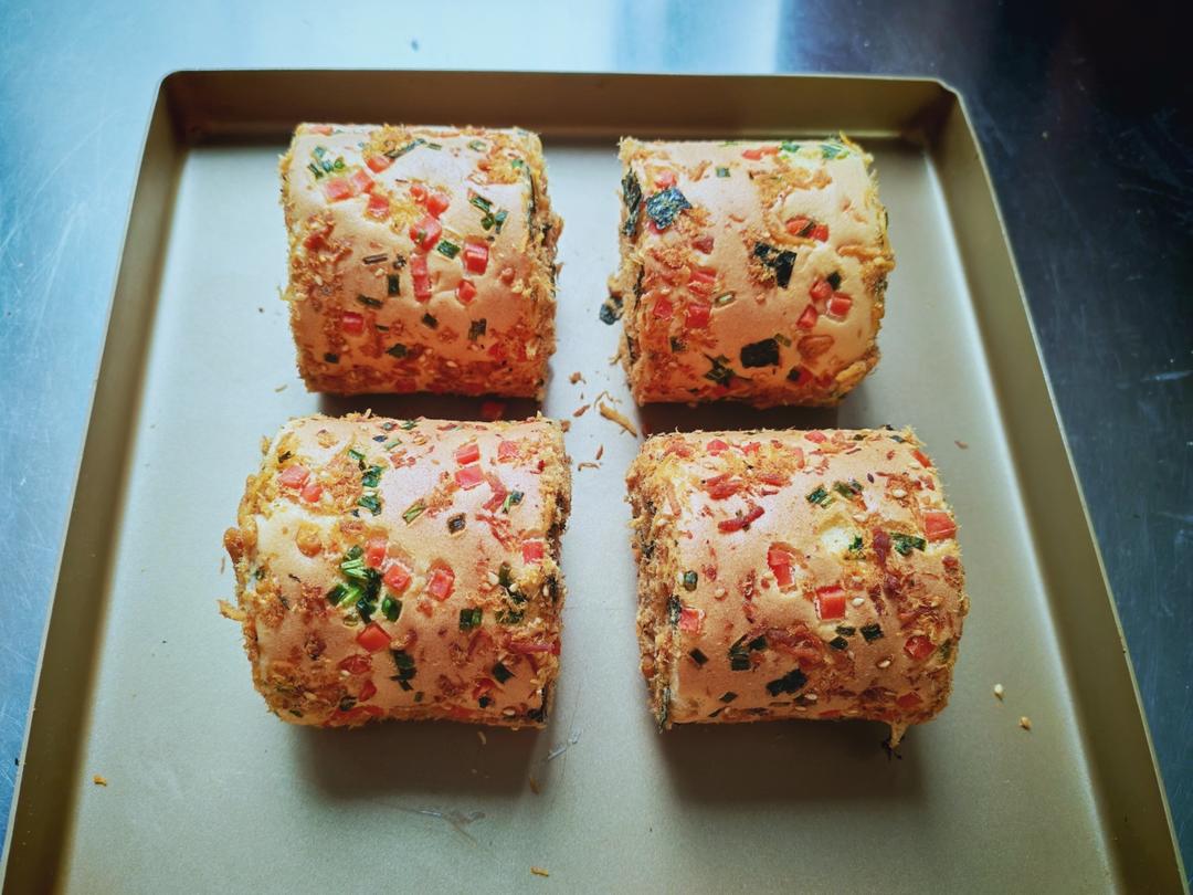 海苔肉松蛋糕卷