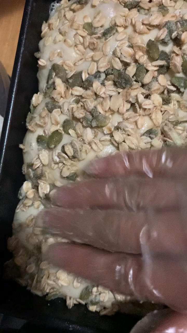 冷藏发酵法🥖基础甜面包                                   & 7寸方形烤盘