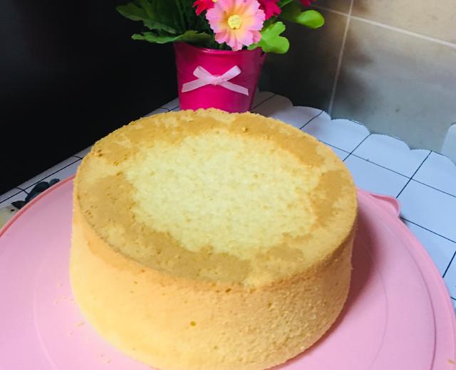 6寸戚风蛋糕的做法