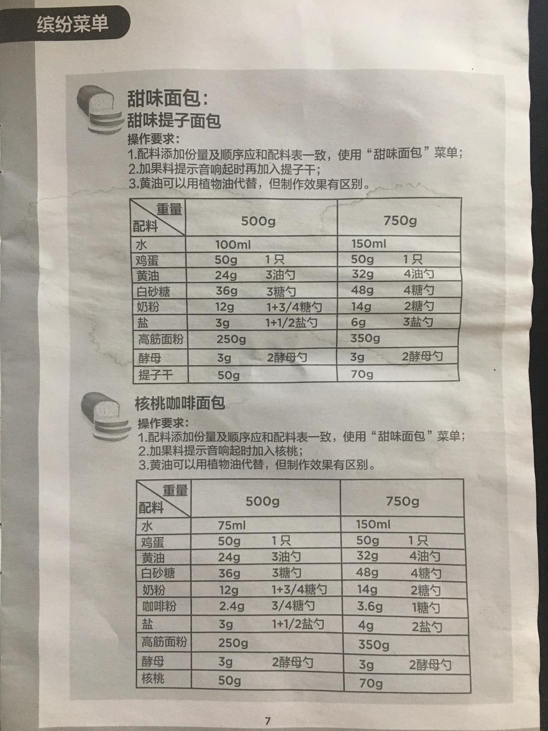 纯奶手撕吐司的做法 步骤1